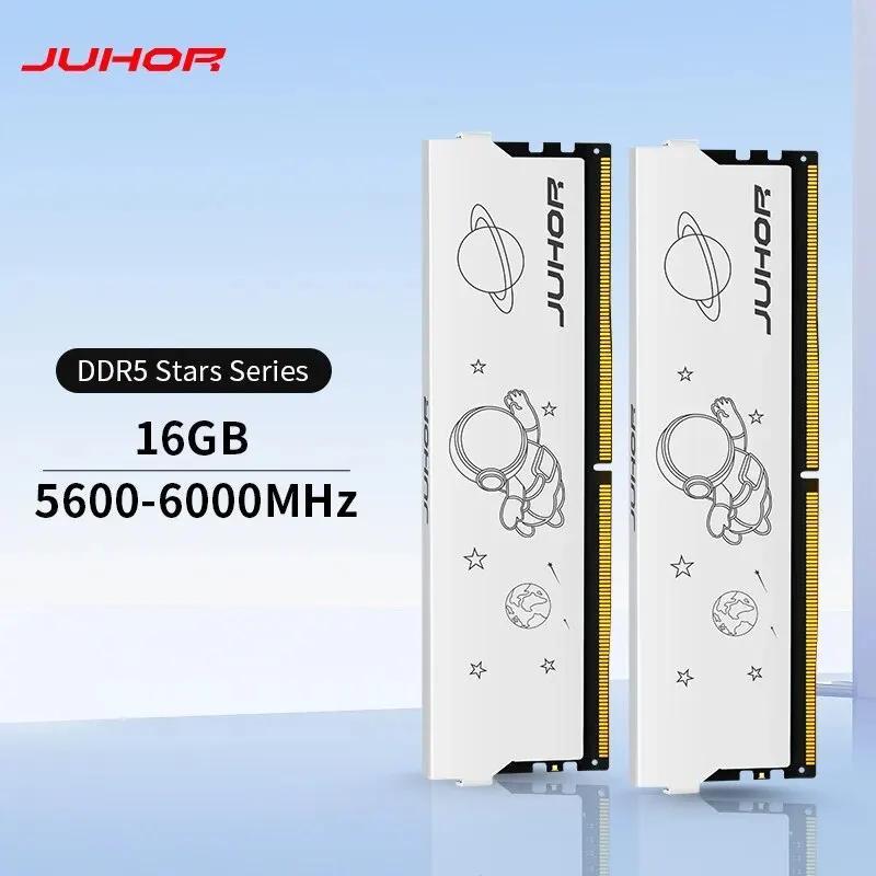 JUHOR DDR5 16GB 5600MHz 6000MHz DIMM ũ ǻ  ޸ 